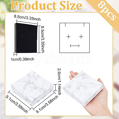 Paper Cardboard Jewelry Boxes CBOX-BC0001-20-1