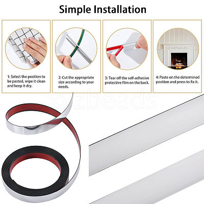 PVC Plastic Edge Banding DIY-WH0504-91C-01-1
