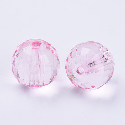 Transparent Acrylic Beads TACR-Q254-8mm-V03-1