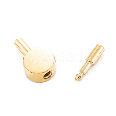 304 Stainless Steel Bayonet Clasps STAS-P285-03G-1