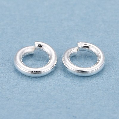 Rack Plating Brass Open Jump Rings KK-O139-18N-S-1