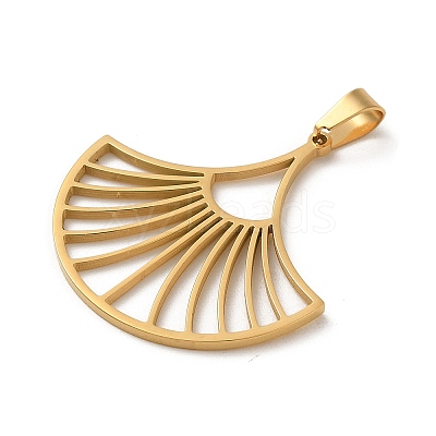 304 Stainless Steel Pendants STAS-O005-11G-1