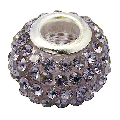 Resin Rhinestone Beads CPDL-H001-10x7mm-16-1