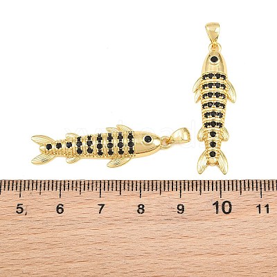 Brass Micro Pave Cubic Zirconia Pendants CU-CBAB3AD-10G-04-1