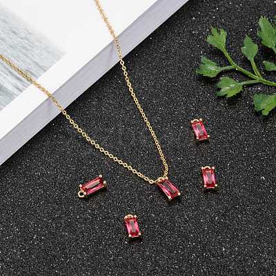 Transparent Glass Charms GLAA-T007-13F-1