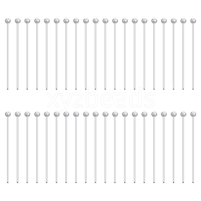 925 Sterling Silver Ball Head Pins STER-BC0002-16C-1