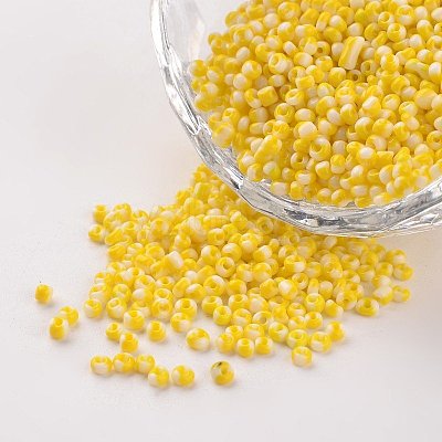 12/0 Opaque Colours Seep Glass Beads SEED-M008-C29-1