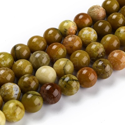 Natural Yellow Opal Beads G-P446-02C-1