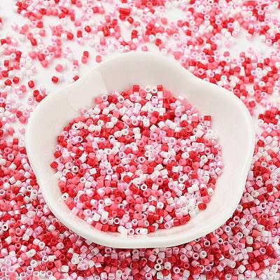 Baking Paint Glass Seed Beads X-SEED-S042-05B-46-1