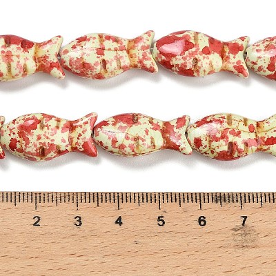 Synthetic Turquoise Beads Strands TURQ-F019-01B-1