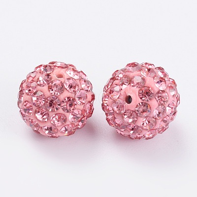 Pave Disco Ball Beads RB-H258-10MM-223-1