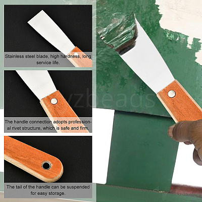 2 Pcs 2 Styles Bristle Paint Brush TOOL-NB0001-72-1