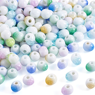 200Pcs Handmade Porcelain Beads PORC-TA0001-61D-1