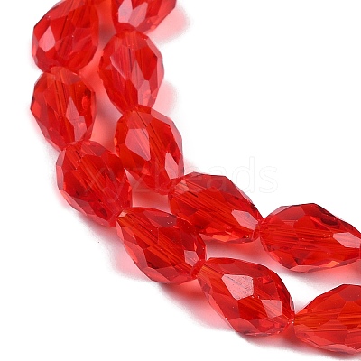 Transparent Glass Beads Strands EGLA-N013-T6mm-D12-1