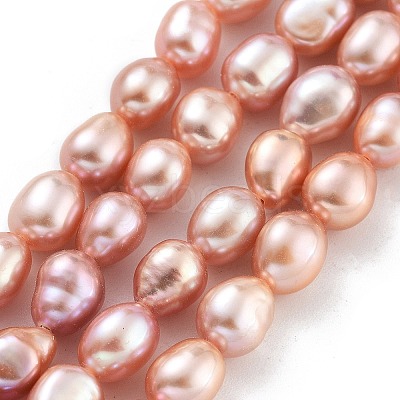 Natural Cultured Freshwater Pearl Beads Strands PEAR-P062-29G-X-1