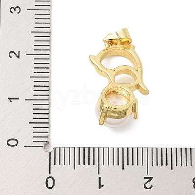 Rack Plating Brass Pendants KK-K293-24A-G-1