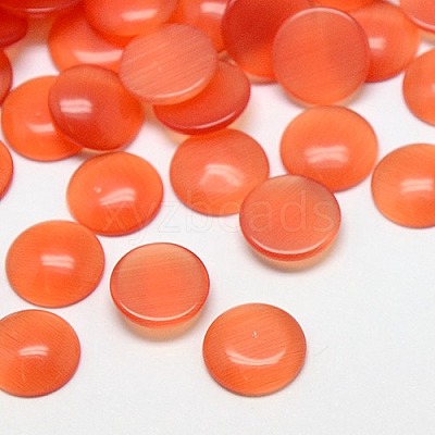 Cat Eye Cabochons LS-CE-J002-10mm-01-1