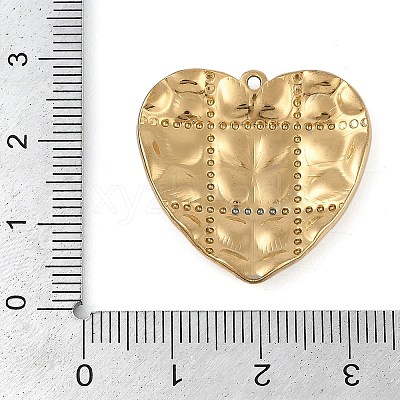 304 Stainless Steel Pendants STAS-M078-03C-G-1