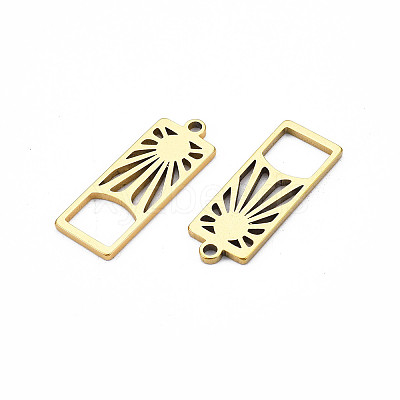Ion Plating(IP) 201 Stainless Steel Pendants X-STAS-T063-171G-1
