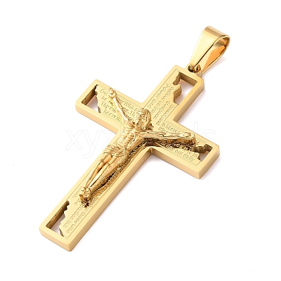 Easter 304 Stainless Steel Pendants STAS-E527-02G-1