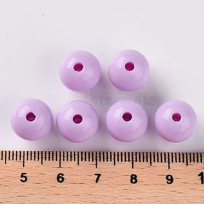 Opaque Acrylic Beads X-MACR-S370-C12mm-A03-1