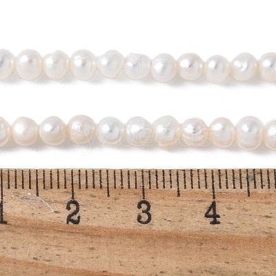 Natural Cultured Freshwater Pearl Beads Strands PEAR-I007-07N-05A-1