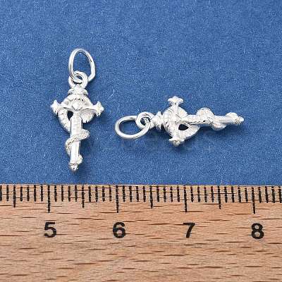 925 Sterling Silver Pendants STER-D302-11S-1