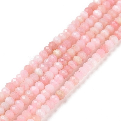 Natural Pink Opal Beads Strands G-E194-07-1