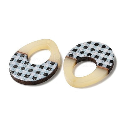 Resin & Wood Pendants RESI-XCP0002-10-1