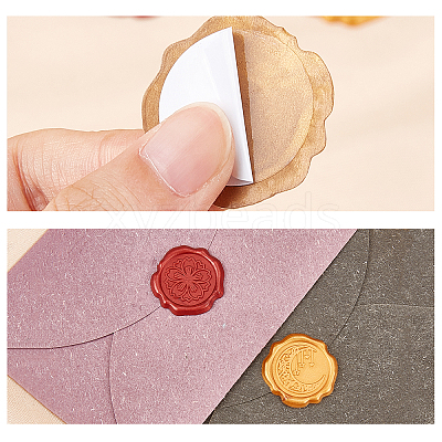 Adhesive Wax Seal Stickers DIY-WH0201-07C-1