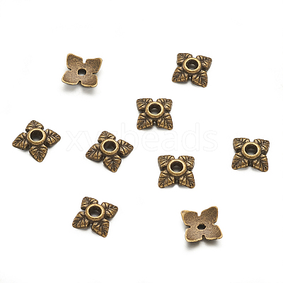 Tibetan Style Bead Caps TIBEB-TA0001-11-NR-1