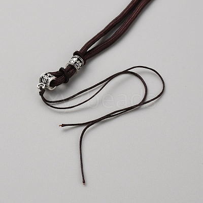Cotton Cord Necklace Making FIND-TAC0010-83AS-01-1
