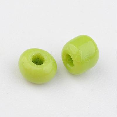 8/0 Opaque Colours Round Glass Seed Beads X-SEED-A010-3mm-44-1