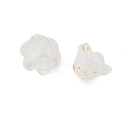 Frosted Glass Bead Cap FGLA-C001-01L-1