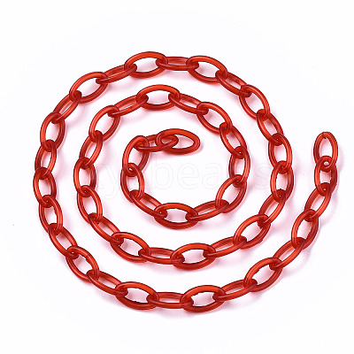 Handmade Transparent ABS Plastic Cable Chains LS-X-KY-S166-001D-1