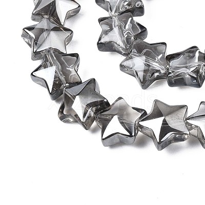 Electroplate Glass Beads Strand X-EGLA-S188-18-A01-1