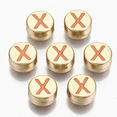 Alloy Enamel Beads X-ENAM-S122-029X-RS-1