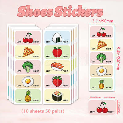 Waterproof Paper Sticker DIY-WH0641-007-1