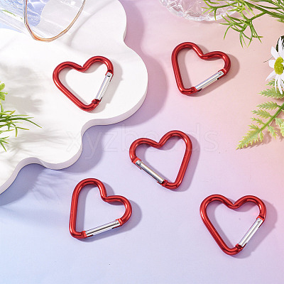 5Pcs Zinc Alloy Spring Gate Rings FIND-TA0009-73I-1