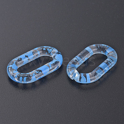Transparent Acrylic Linking Rings OACR-N009-013B-11-1