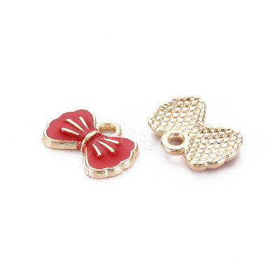 Alloy Enamel Pendants ENAM-S121-177B-RS-1