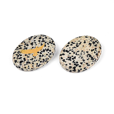 Natural Dalmatian Jasper Cabochons G-T143-28J-1