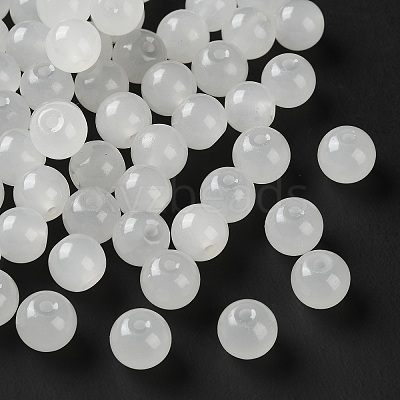 Transparent Glass UV Reactive Beads DGLA-F003-02-8mm-1