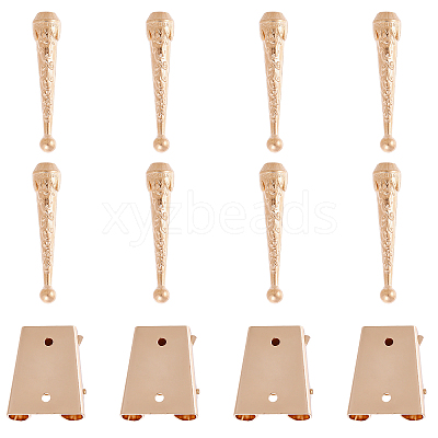 DIY Alloy Bolo Tie Making Finding Kit FIND-CA0009-03KCG-1