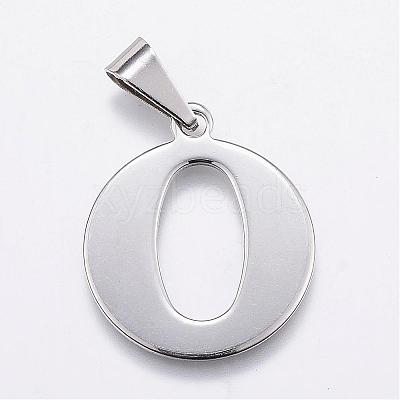 Tarnish Resistant 304 Stainless Steel Pendants STAS-F106-95P-O-1