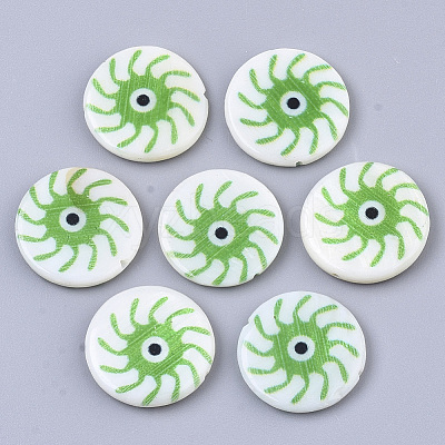 Natural Freshwater Shell Beads SHEL-R023-04B-1