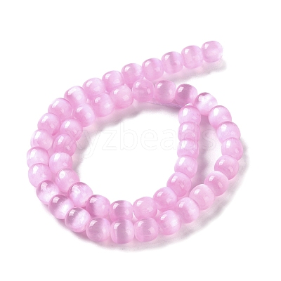 Natural Selenite Beads Strands G-B103-A01-04-1