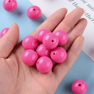 Opaque Acrylic Beads MACR-S370-C20mm-A13-1