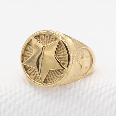 304 Stainless Steel Finger Rings for Men FS-WG539CD-03-1