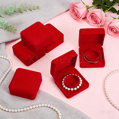 Velvet Bracelet Bangle Packaging Boxes CON-WH0086-248B-1